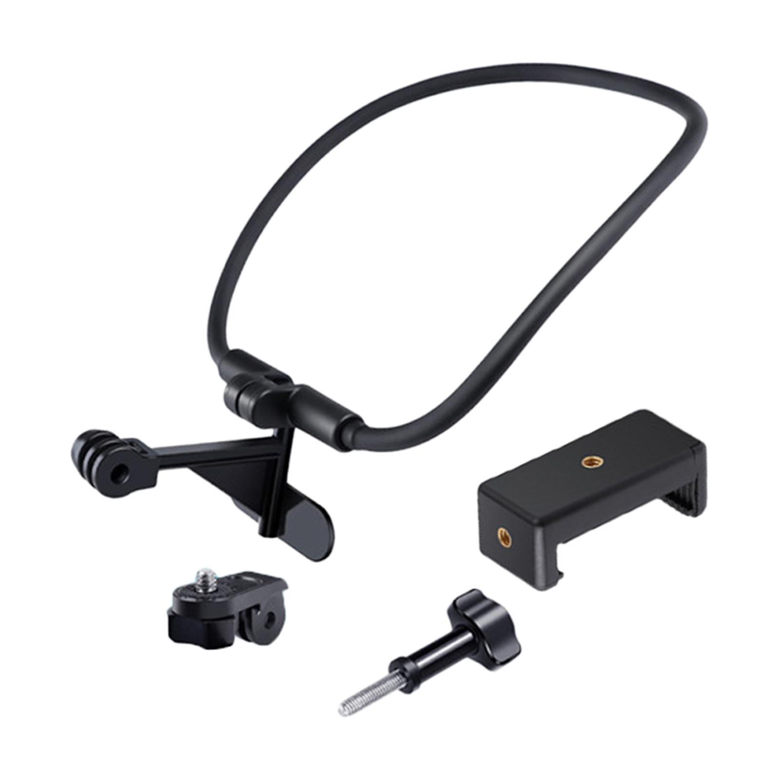 Neck Holder Mount Accessories Mount Bracket for Camera Vlog Cell Phone