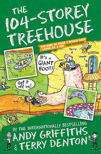 The 104storey Treehouse by Andy Griffiths Paperback Book