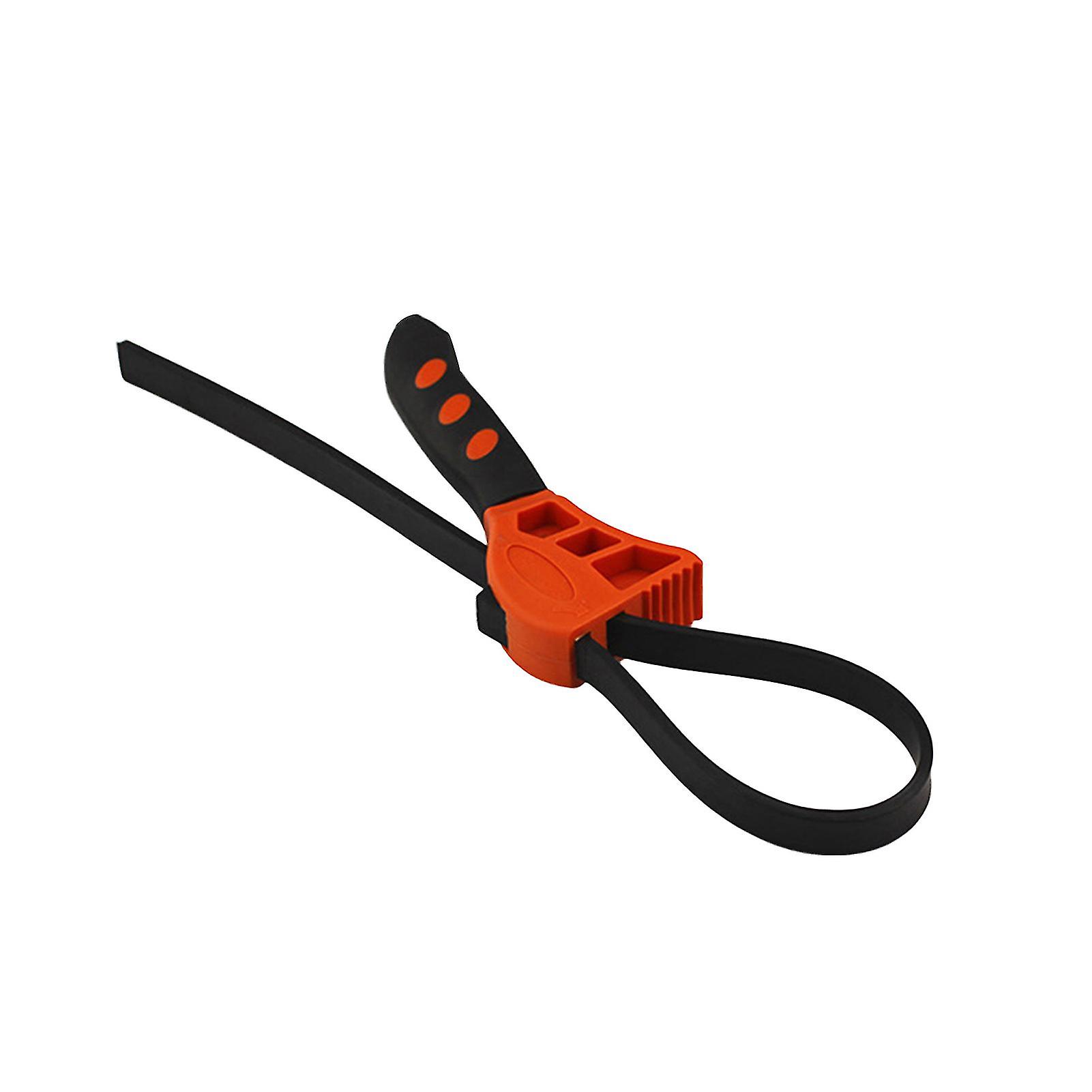 Tpr Strap Wrench Adjustable Anti-slip Two Tone Multifunction Anti Corrosion Oil Filter Wrench For Home