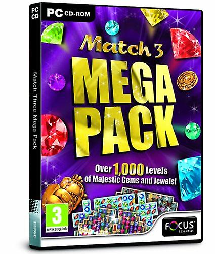 Match Three Mega Pack (PC DVD) - Nytt och förseglat