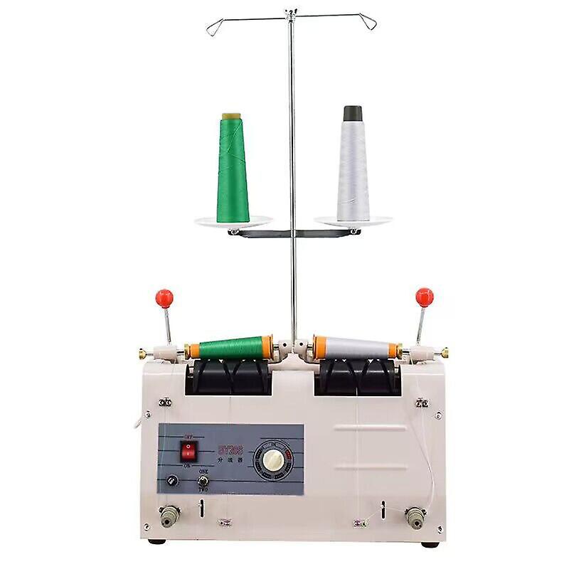 Bt20s 220v Double-head Wire Splitter Winding Rewinder Sewing Thread Embroidery Thread Splitter Multi-function Wire Splitter