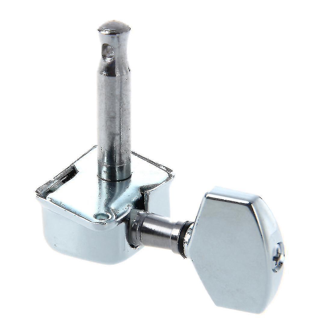 3 Pairs Semiclosed Guitar String Tuning Pegs Tuners Machine Heads 3l + 3r