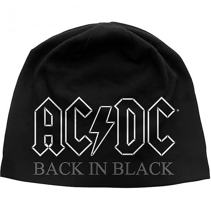 AC/DC Unisex Adult Back In Black Beanie