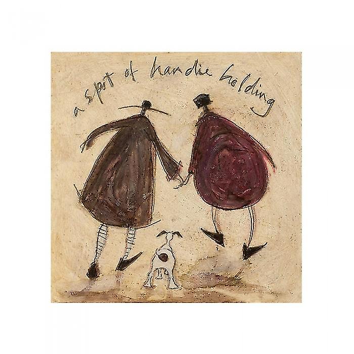 Sam Toft Un Punto De Handie Sosteniendo Impresión