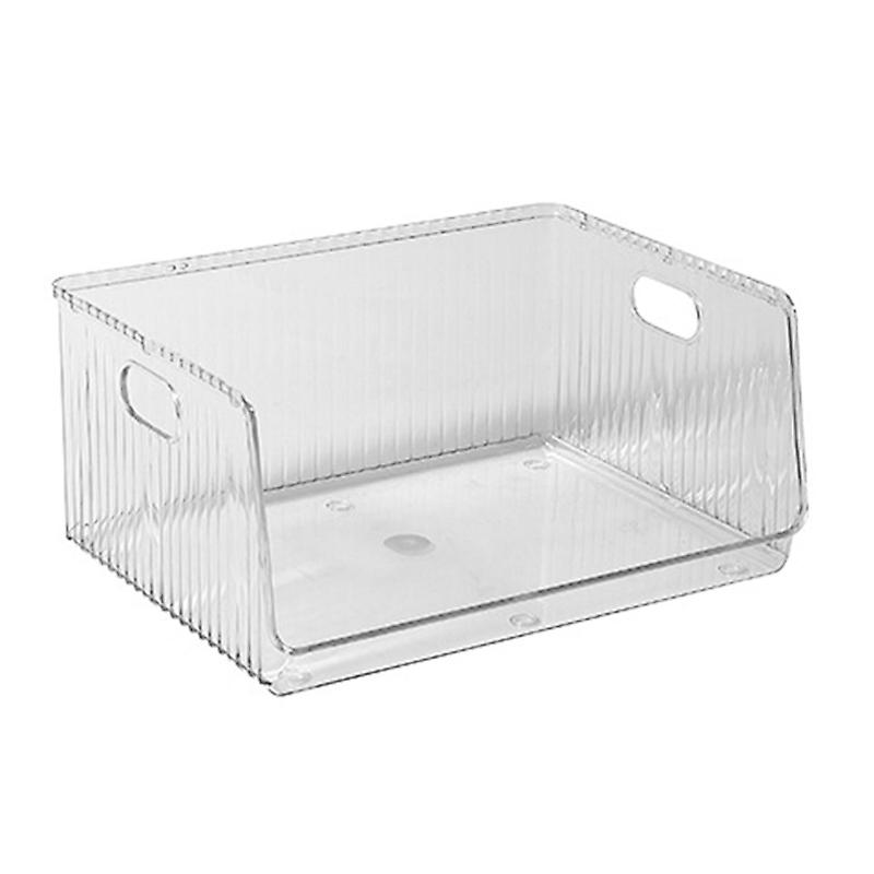 Desktop Storage Box with Handle Smooth Edge Strong Load-bearing Sundries Case Makeup Container