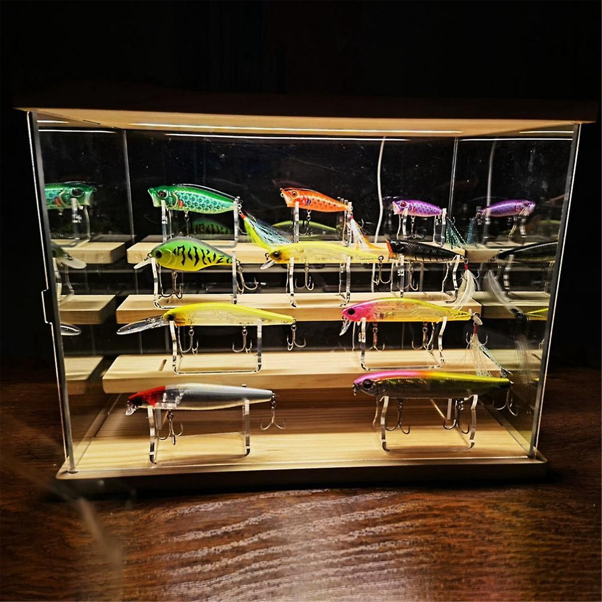 4 Teil/satz Köder Display-ständer Acryl Transparent Köder Köder Display-ständer Köder Display-ständer