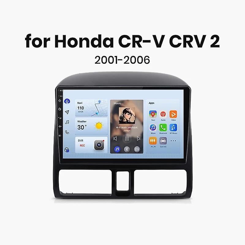Carplay Android Auto Car Radio For Honda CR-V CRV 2 2001 2002 2003-2006 Multimedia GPS autoradio