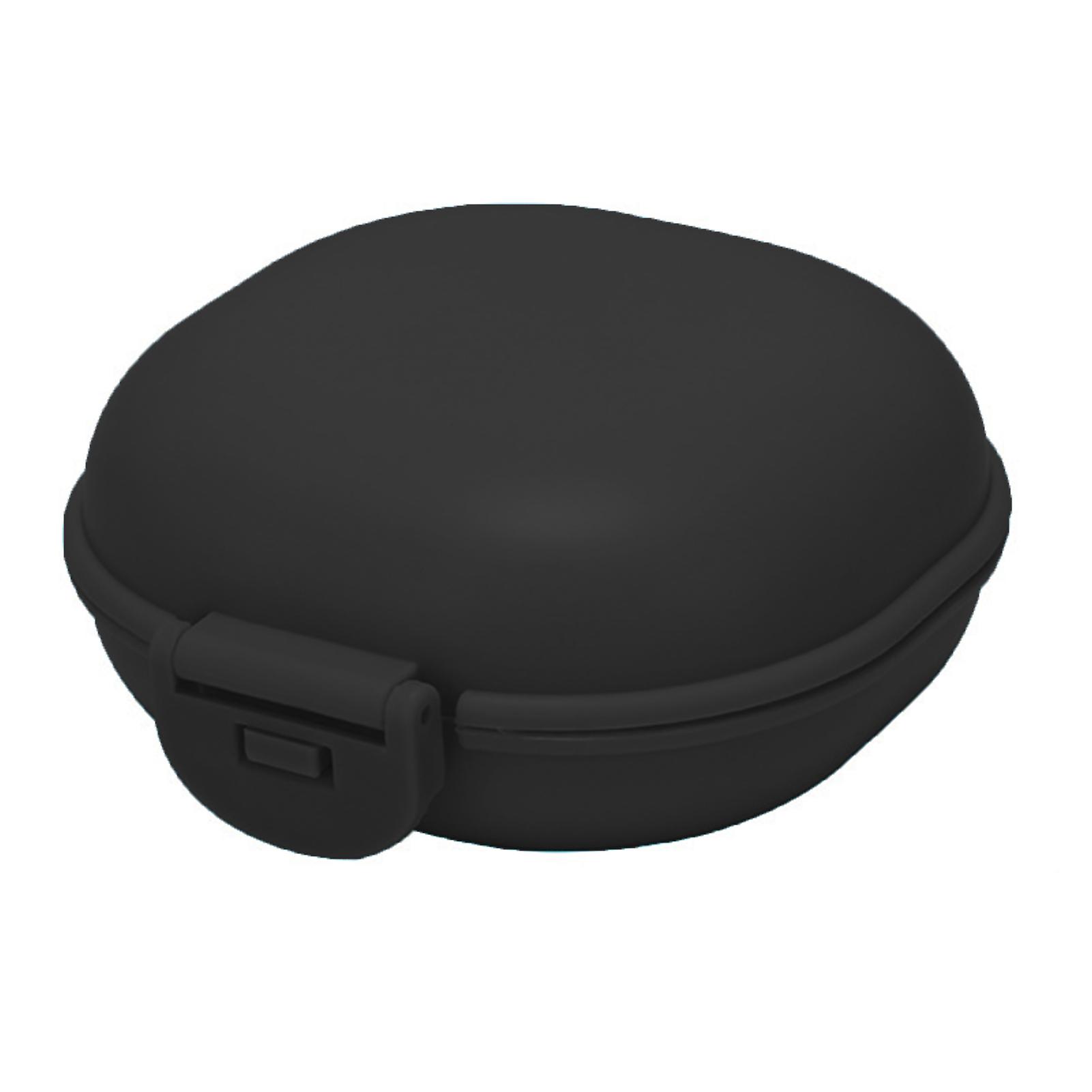 DTCY Soap Container Waterproof Portable Soap Rest PP Buckle Lid Soap Case for Travel Home Hotel Dormitory Black