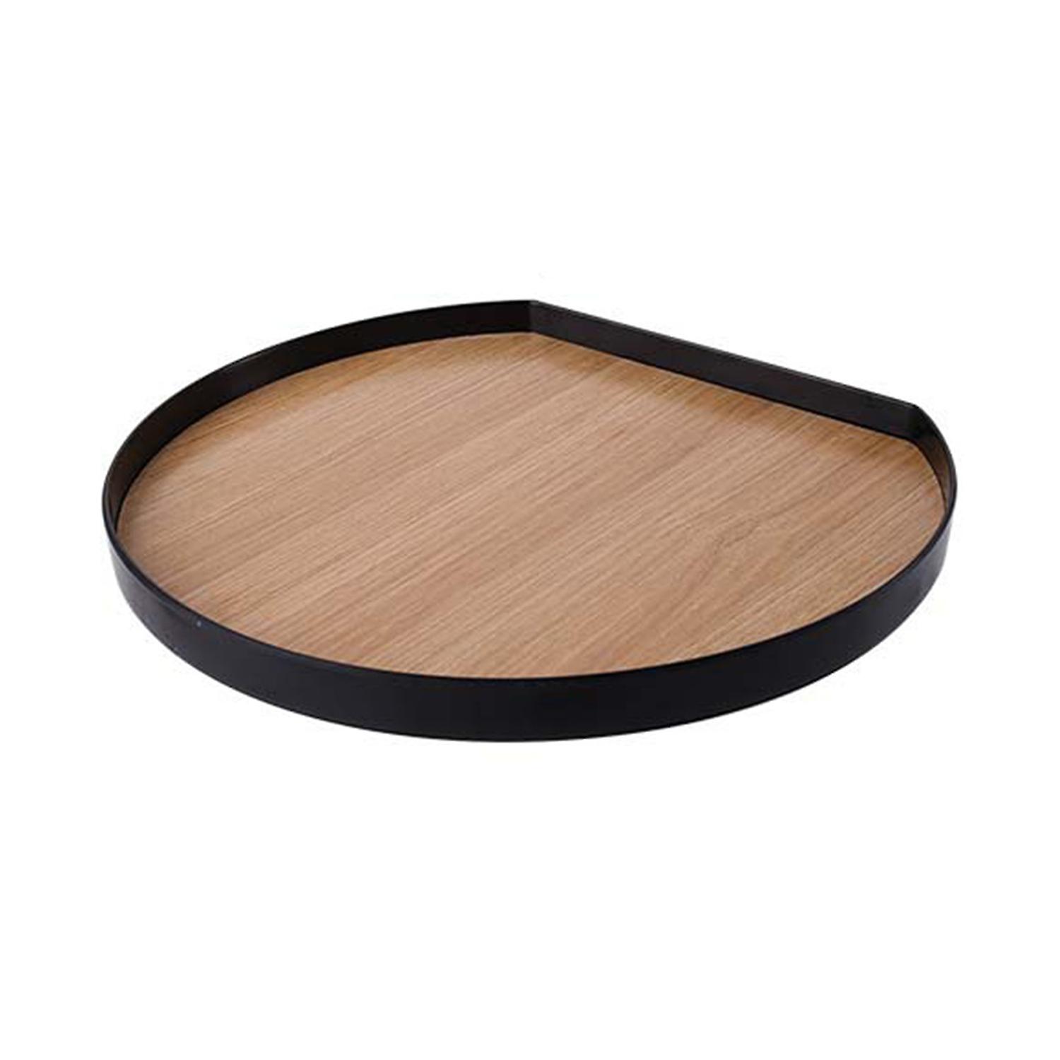 Practical Serving Plate Smooth Edge Melamine Multifunctional Reusable Food Plate for Daily Use