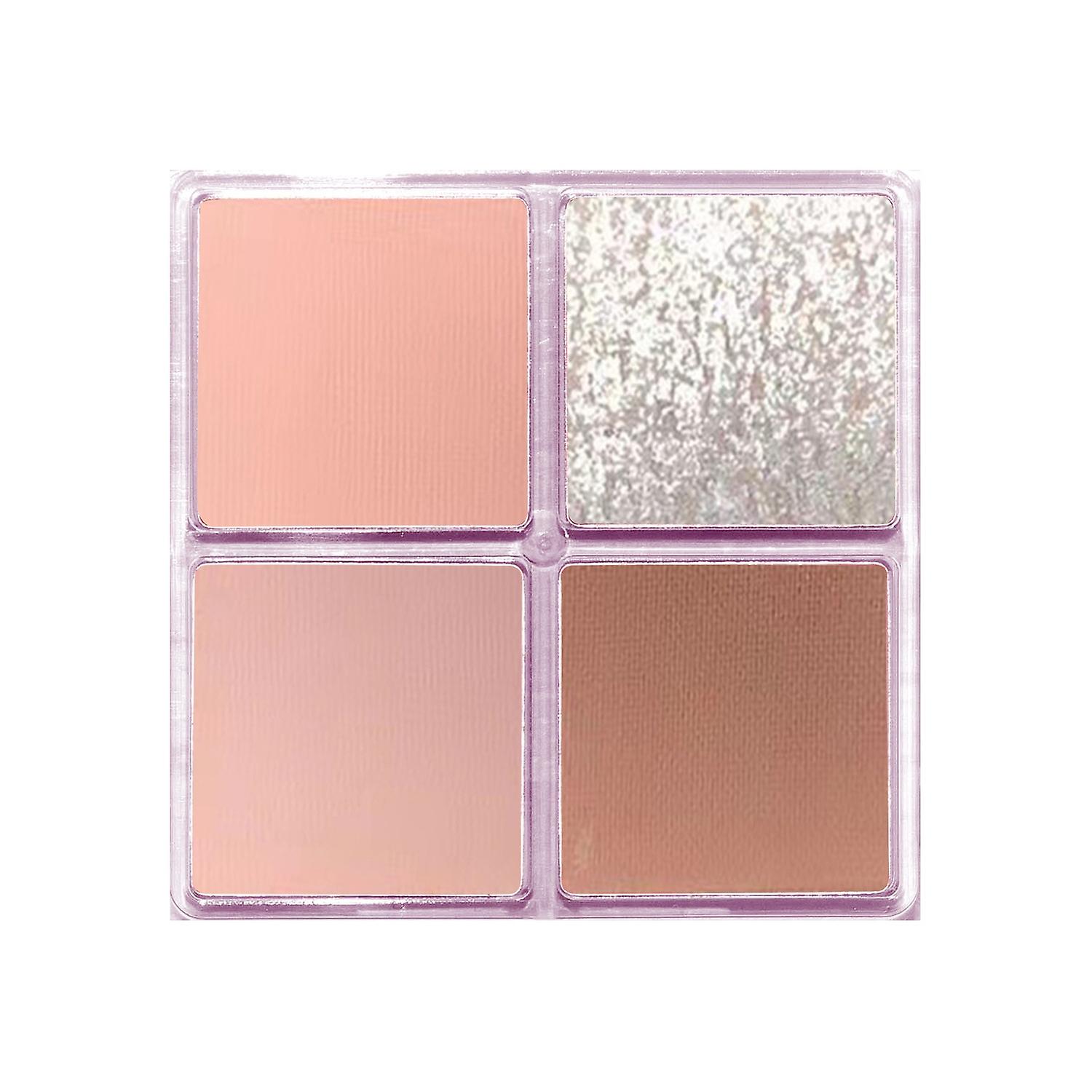 Cosmetic Eyeshadow Palette Flash Easy to Use Portable Fade-less Highly Pigmented Cosmetics Accessory