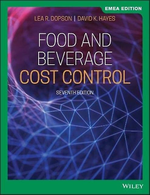 Food And Beverage Cost Control Emea Edition by Hayes & David K. Lansing & Michigan Paperback Book