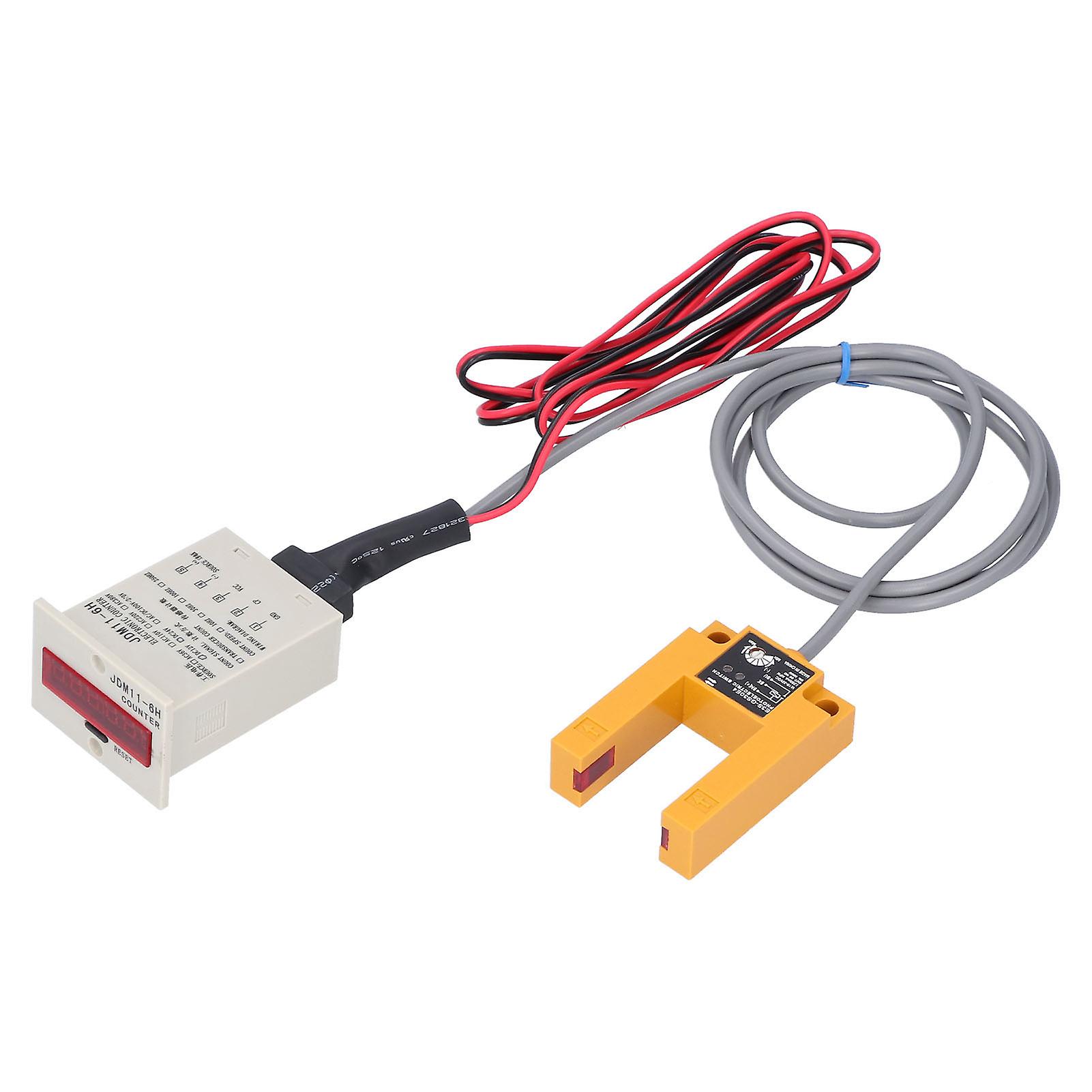 BERM Digital Display Counter Electronic Industrial Sensor Automatic Induction BEM‑6H‑30E4‑CTAC36V 