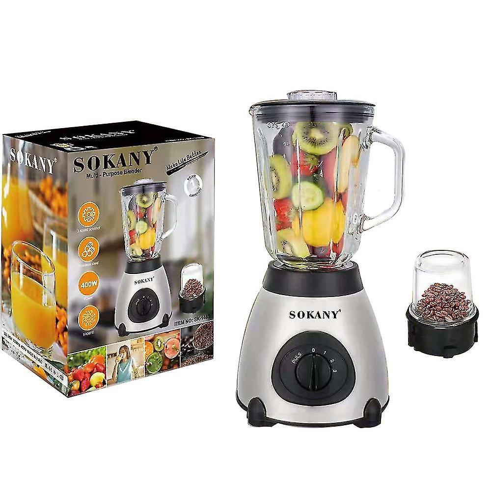 Blender, smoothie blender, 800W multifunctional pot blender