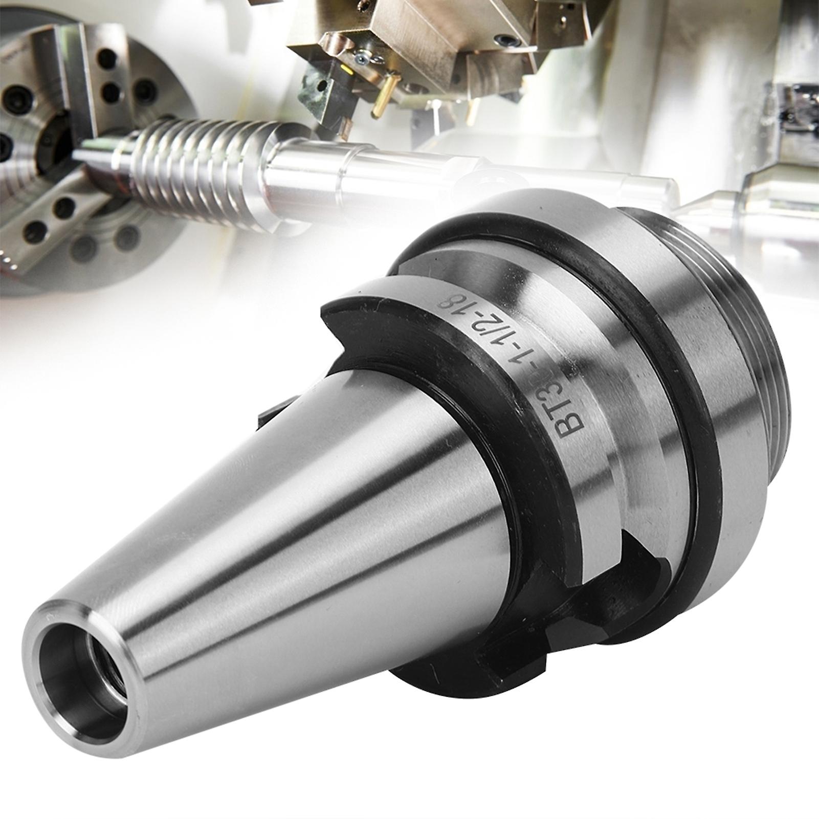 End Mill Tool Holder F1 HSS Shank 1-1/2-18 for CNC Machines