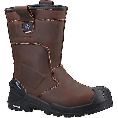 Amblers Mens AS983C Conqueror Rigger Grain Leather Safety Boots