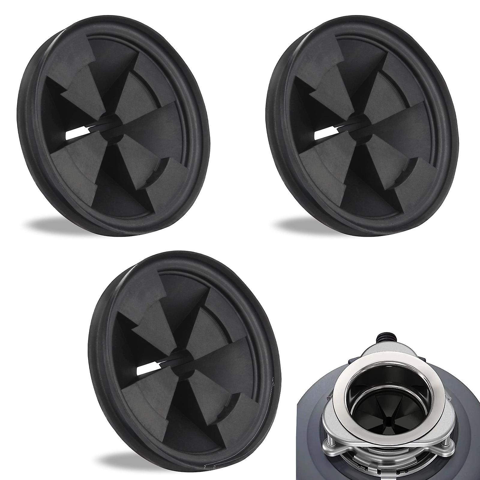 Upgraded Garbage Disposal Splash Guard, 3-Pack Sink Baffle Disposer Drain Splash Guard Collar Replacement Quiet Cover