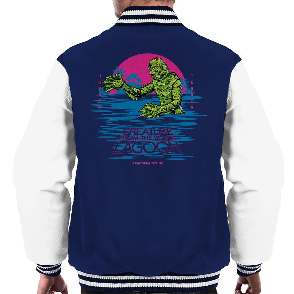The Creature From The Black Lagoon Horror Terror Men's Varsity Jacket