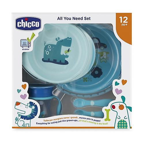 Meal Set 12m + Light Blue 4 units
