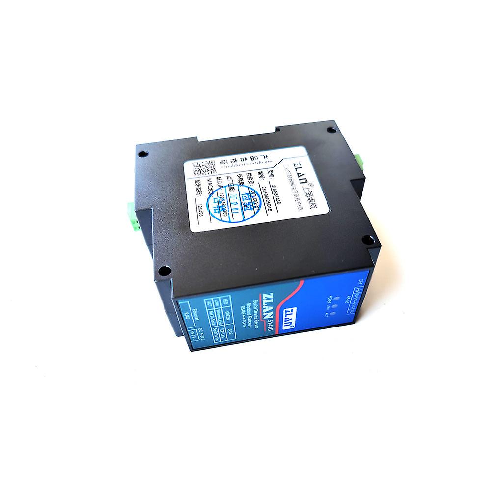 Zlan5143d Din Rail Rs485 To Ethernet Rj45 Converter Server Device Modbus Rtu Tcp Gateway