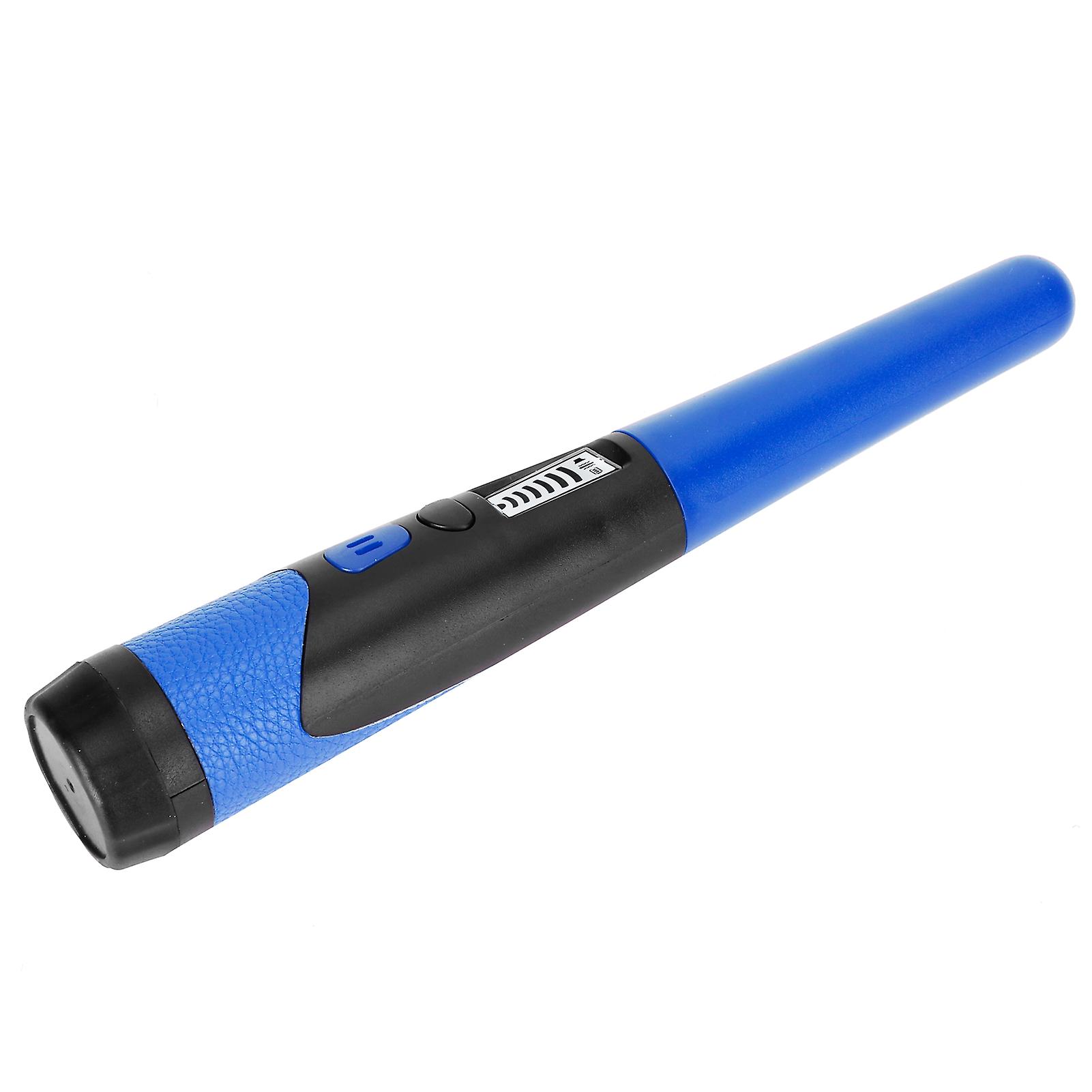 Metal Detecting Pinpointer Detector High Sensitivity 360‑Degree Handheld Metal Locating RodBlue