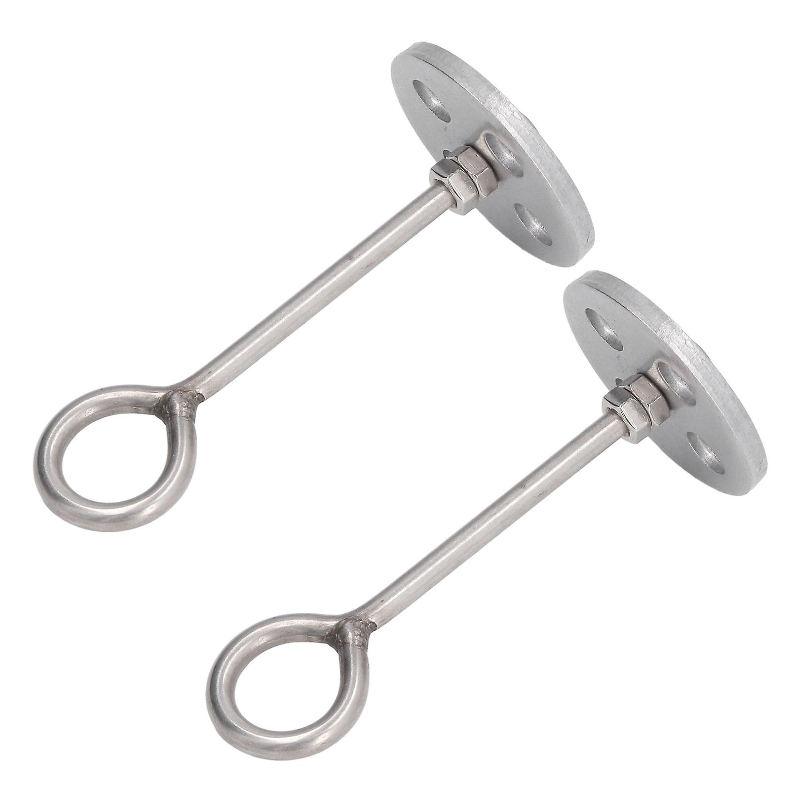 2pcs Cattle Nose Pliers Ring Safe Wear Resistant Cattle Nose Clamp for Cow Bull Cattle All Stainless Steel