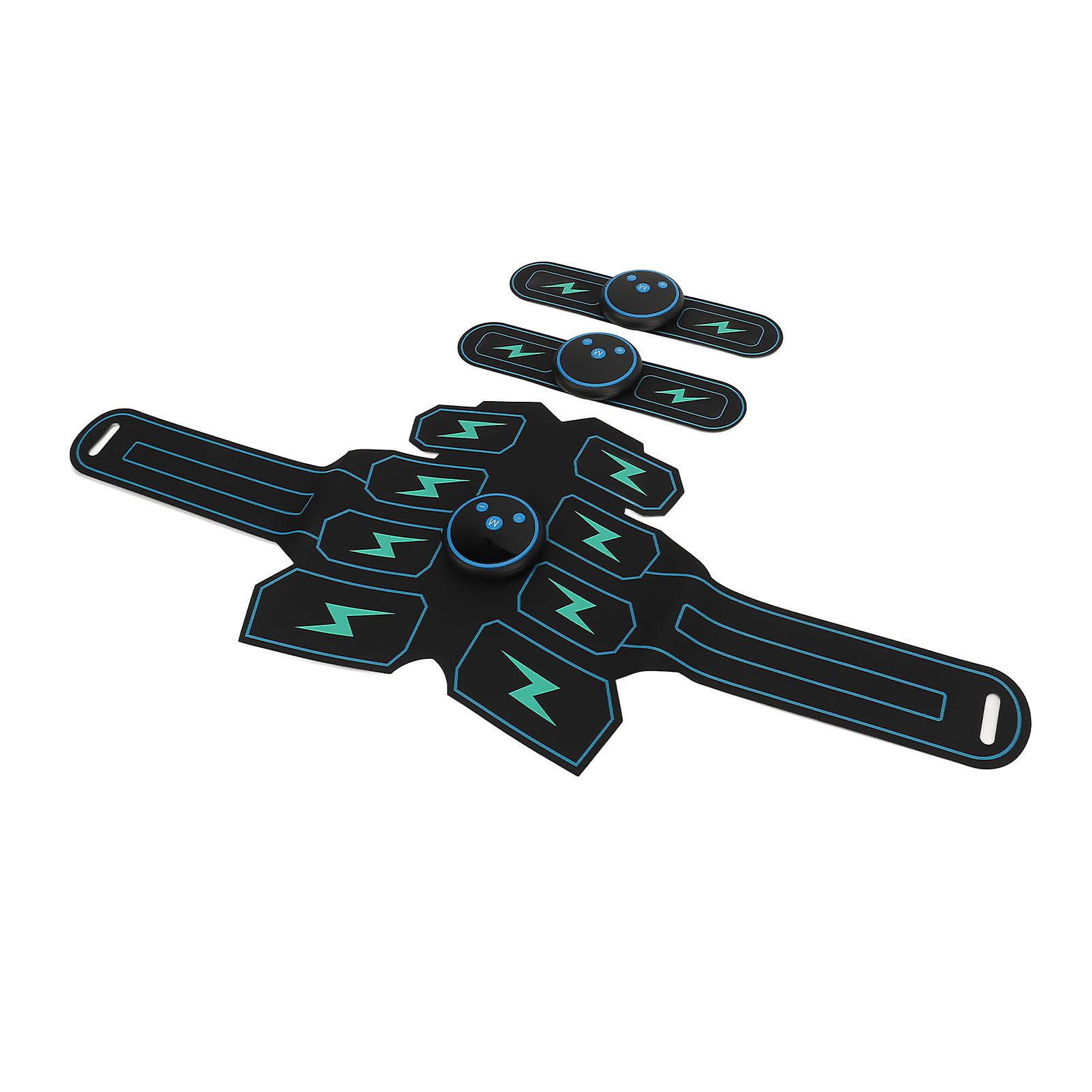 Abs Stimulator Abs Machine Trainer Adjustable Abdominal Muscle Stimulator for Home Exercise 