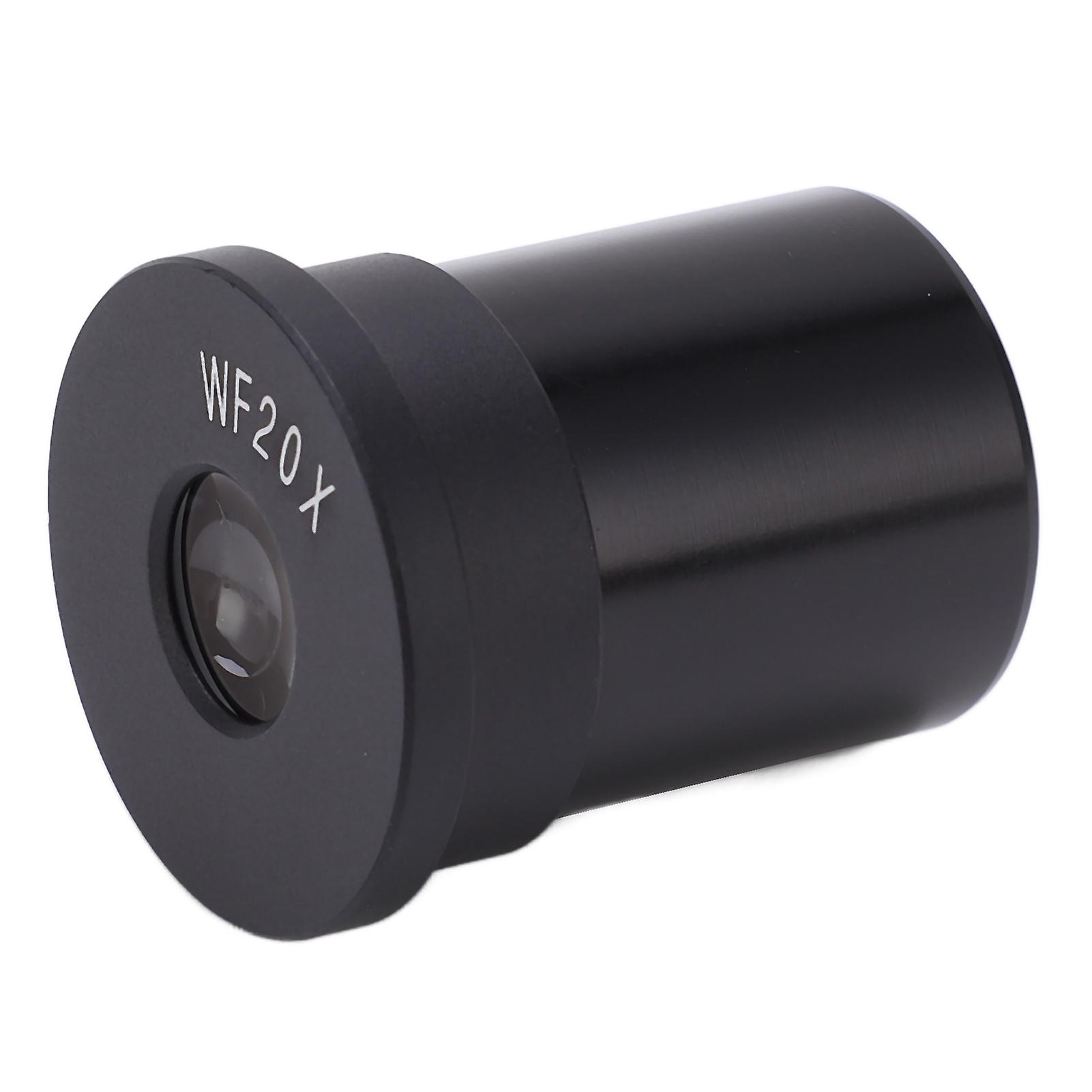 Microscope Eyepiece Wide Angle High Definition Wide Field Biological Lens for LaboratoryWF-20X 
