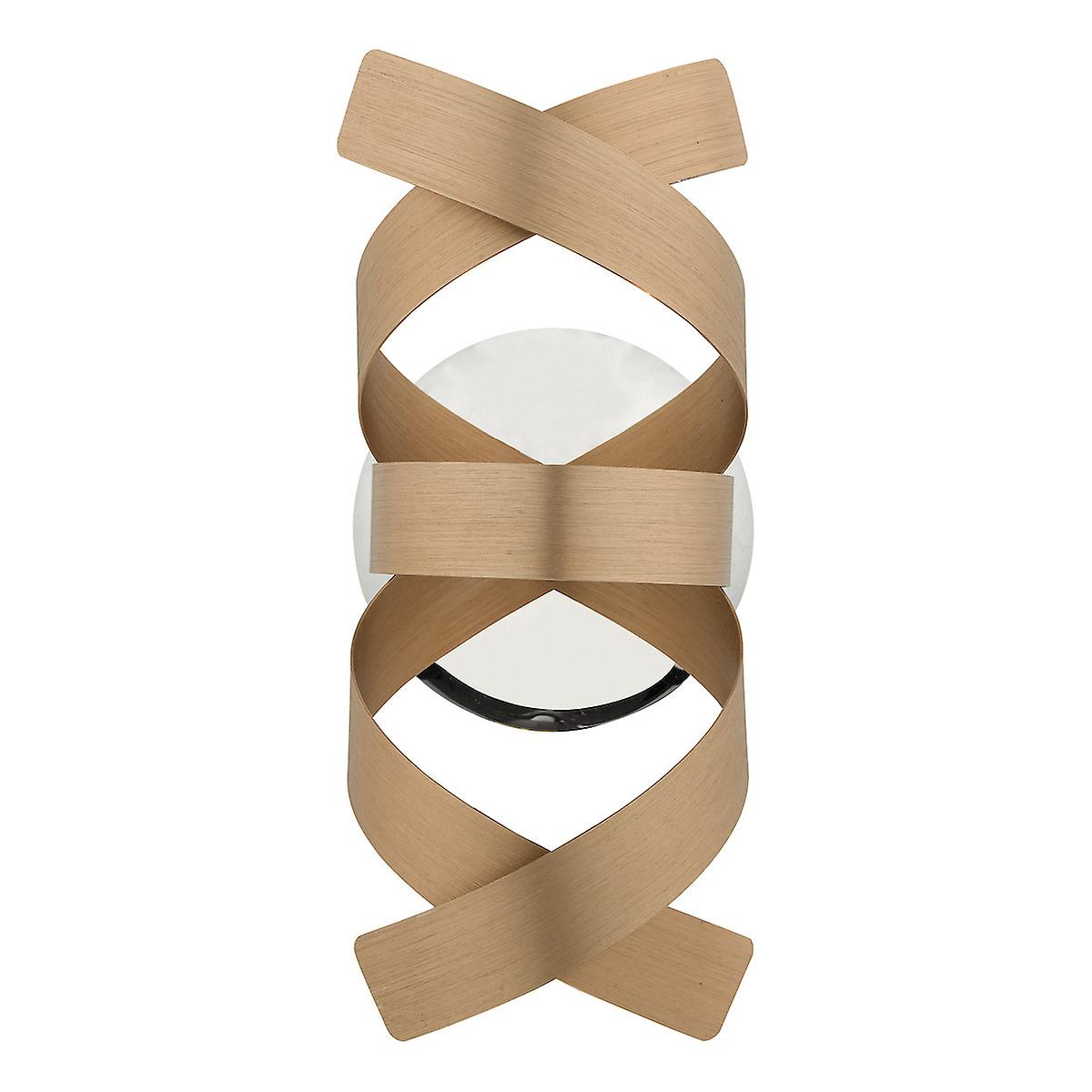 DAR RAWLEY G9 Wall Light Brushed Copper, 1x G9