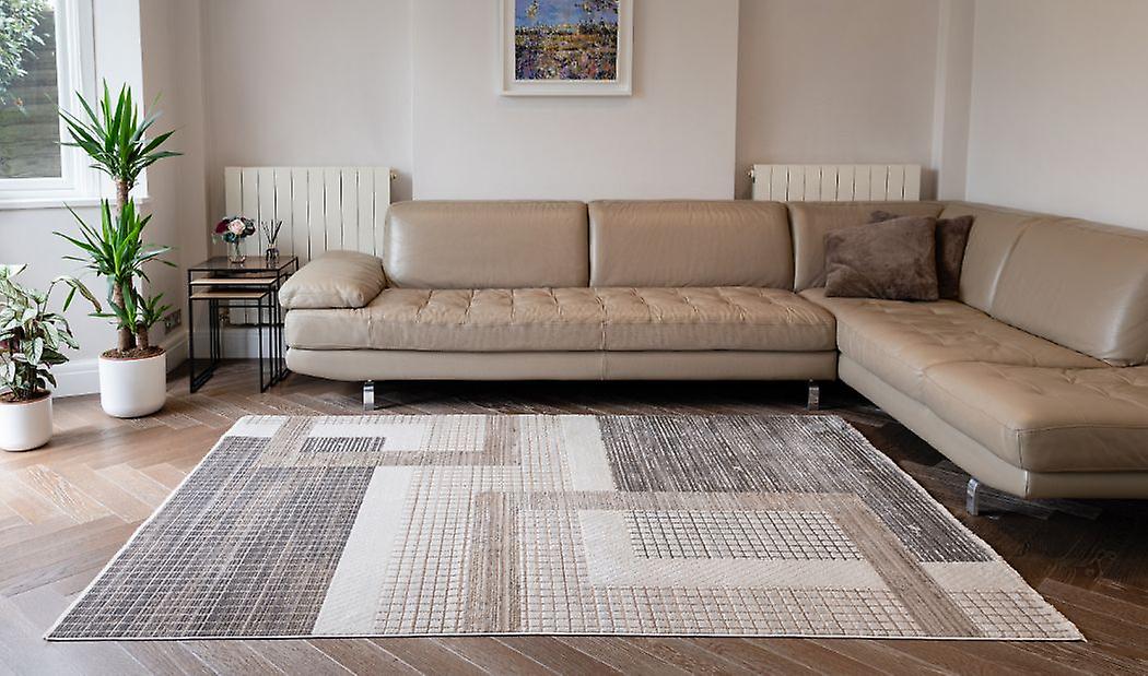 ONYX ONX03 GREY  Rectangle Rugs Funky Rugs