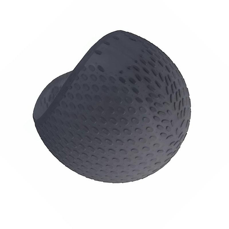 Gorro de natación de silicona impermeable INF