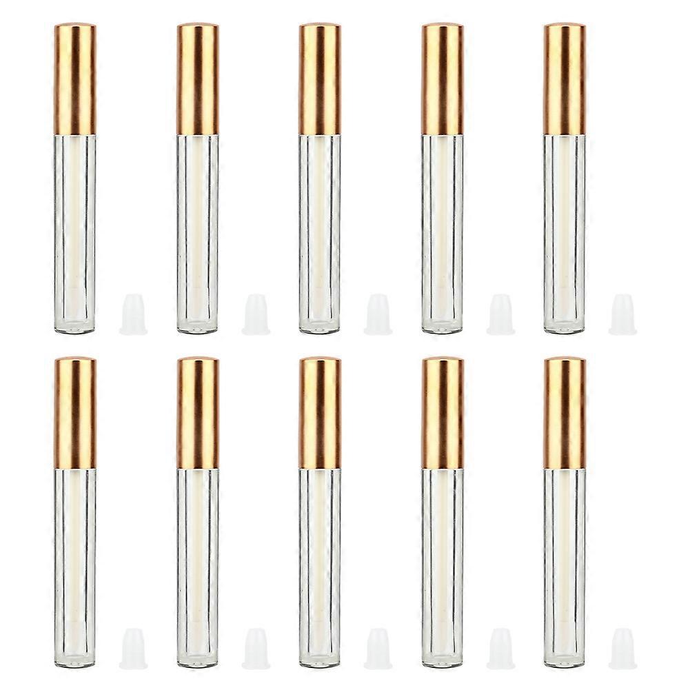 10pcs Lip Gloss Tube Refillable Lip Balm Empty Bottle Container