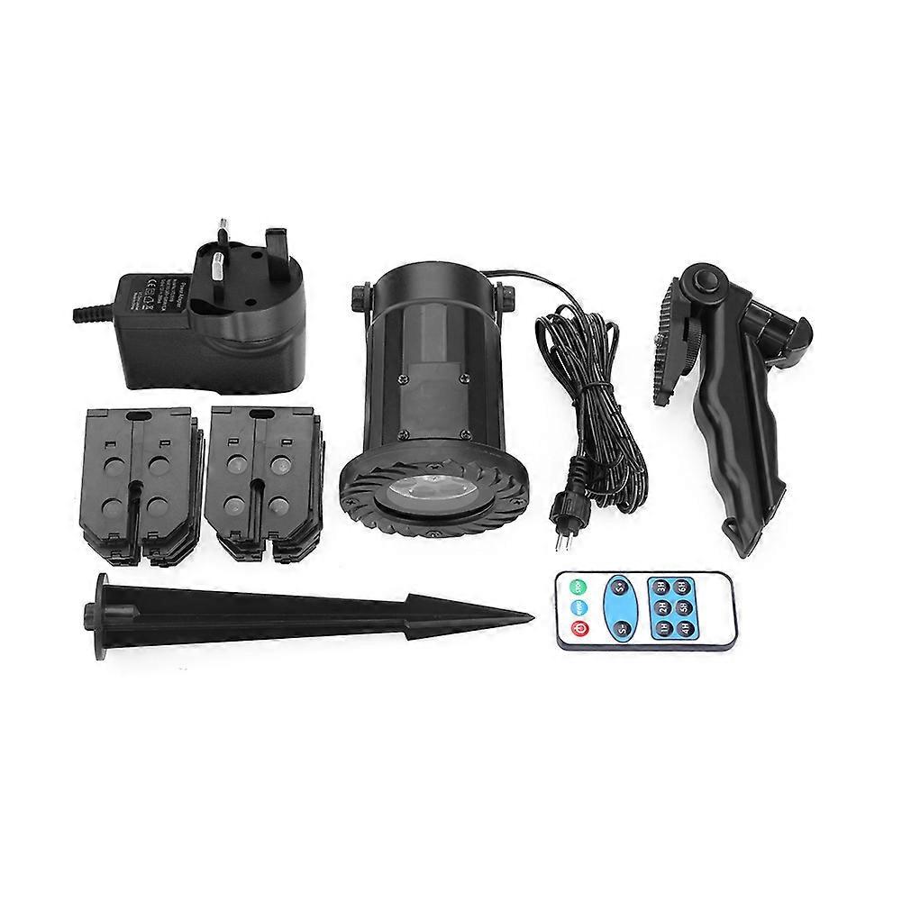 Rotating LED Projector Light Landscape Christmas Party Decor Remote Control UK