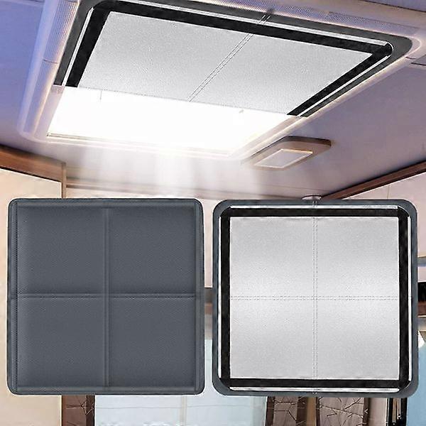 RV Skylight Cover Insulate Your Roof Vent with 16 x 16 RV Vent Shade Gray 71534