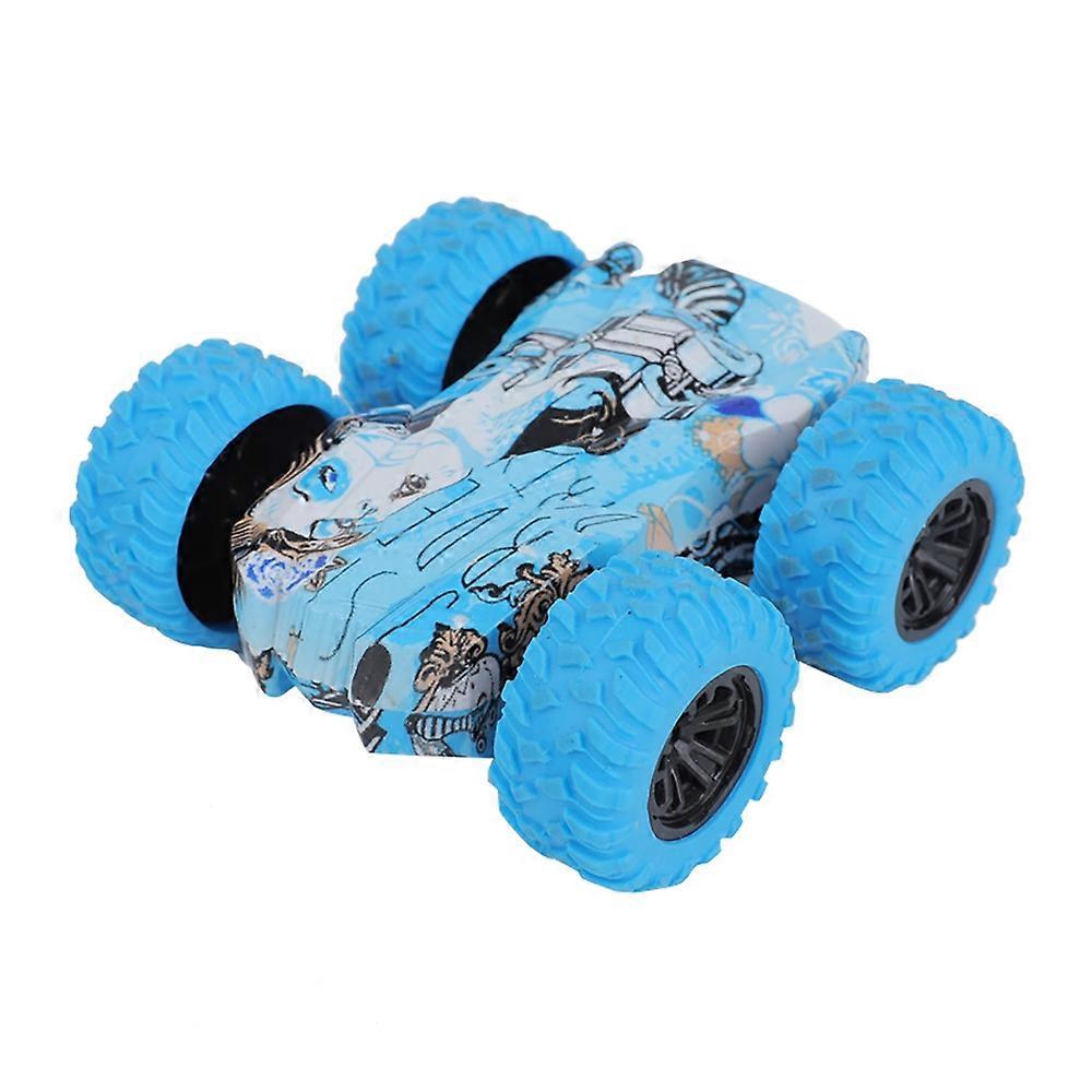 Inertia Double Side Stunt Graffiti Car Toy Pull Back Car 180 Rotation Stunt Car Kid Birthday