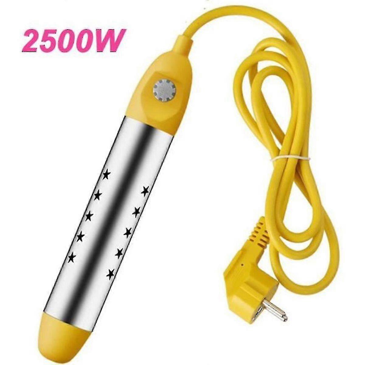 浸漬ヒーター2500w電気自動シャットオフ給湯器バケツインフレータブルプール浴槽すべてのプラスチック