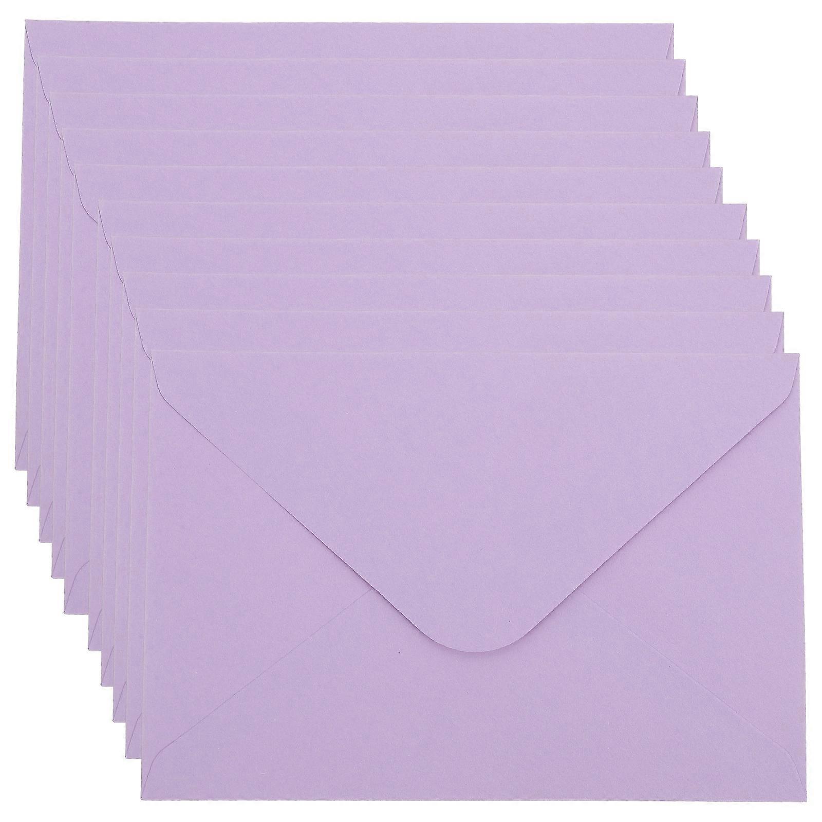 50Pcs Wedding Letter Envelopes Party Blank Envelopes Portable Envelopes for Invitation