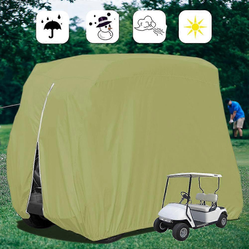4 Passenger Golf Cart Cover Universal Weatherproof Dustproof