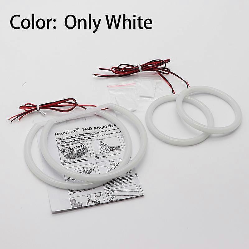 LED SMD コットンライトスイッチバックエンジェルアイハローリング DRL キット、BMW X5 E70 2007 2008 2009 2010 2011 2012 2013 用