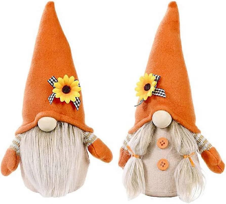 Set of 2 Tiered Trays for Home Decor Sweden Dwarf Autumn Dwarf