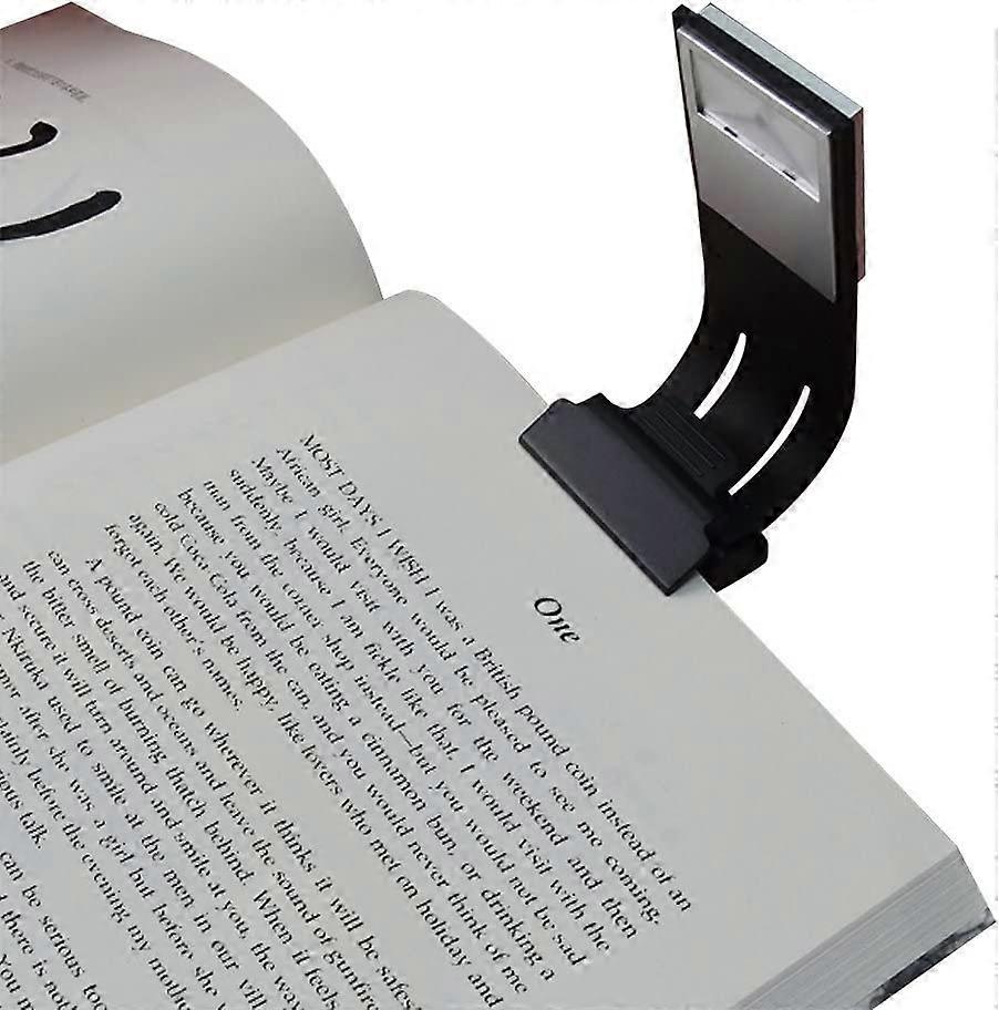 Led Clip-On Reading Light Solid Switch 4 Brightness Levels Book Light Multi-Function: Bookmark, Book Light, E-Reader, Etc.