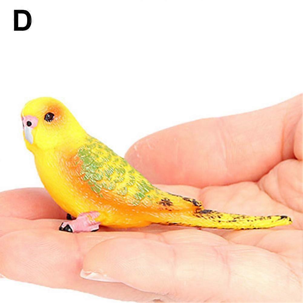 Parrot Animal Mod Budgie Parrot Bird Figurine Parakeet Birds Garden Ornament