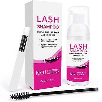 Wimpernshampoo Wimperntransplantation Reinigungsschaum Milde Wimpern Spezialreiniger 60ML SZS1058