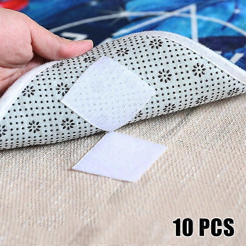 10/20/50 Pcs Self Adhesive Tape Fasteners Hook And Loop Anti-slip For Sofa Cushions Furniture