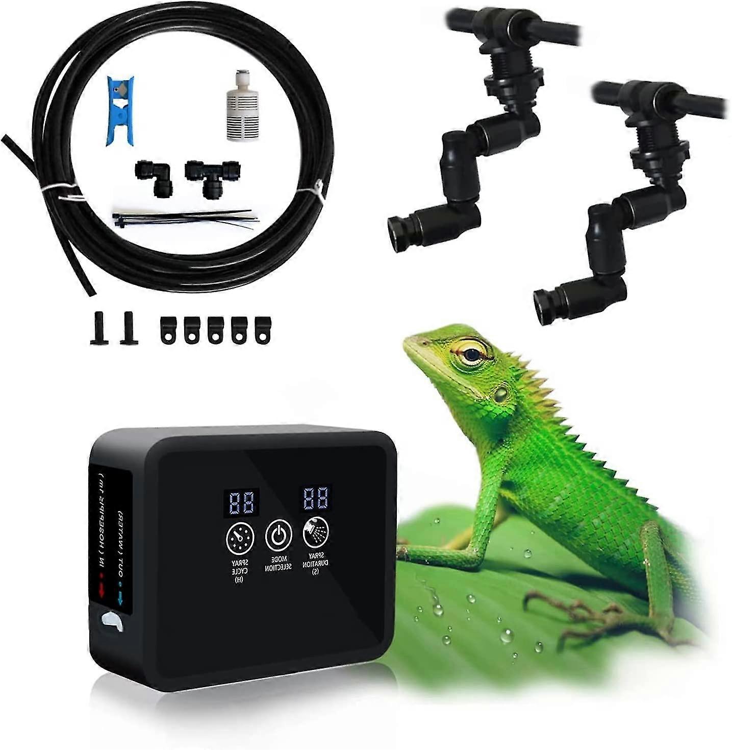 Intelligent Reptile Misting System, Automatisk Terrarium Misting System, Rainforest Misting System, Innendørs Plant Vanning System-Yvan