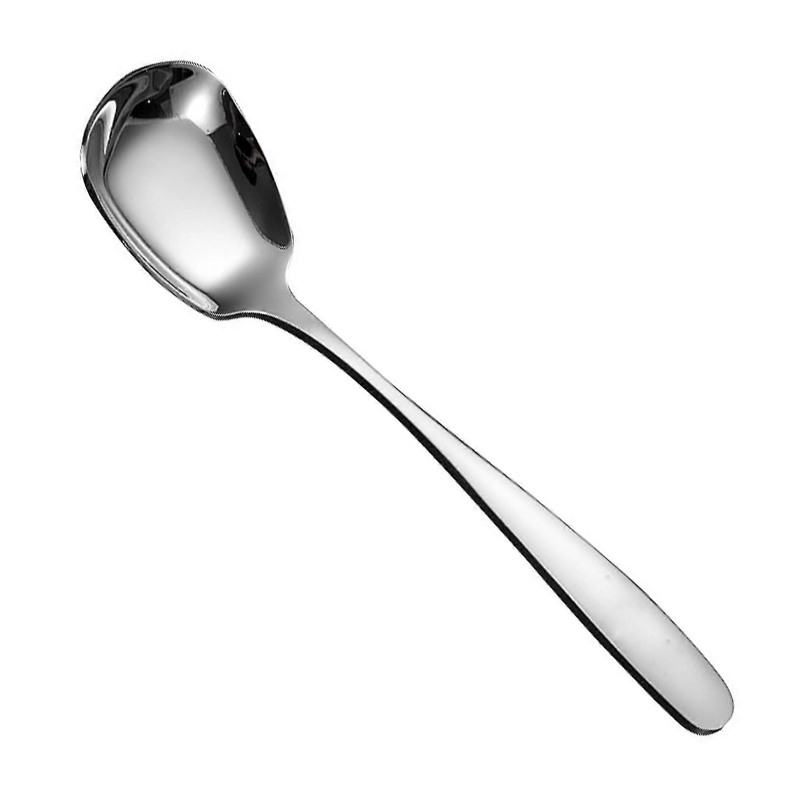 Serving Spoon Dishwasher Safe Rust-resistant Stainless Steel Large Buffet Serving Spoon For Restaurant