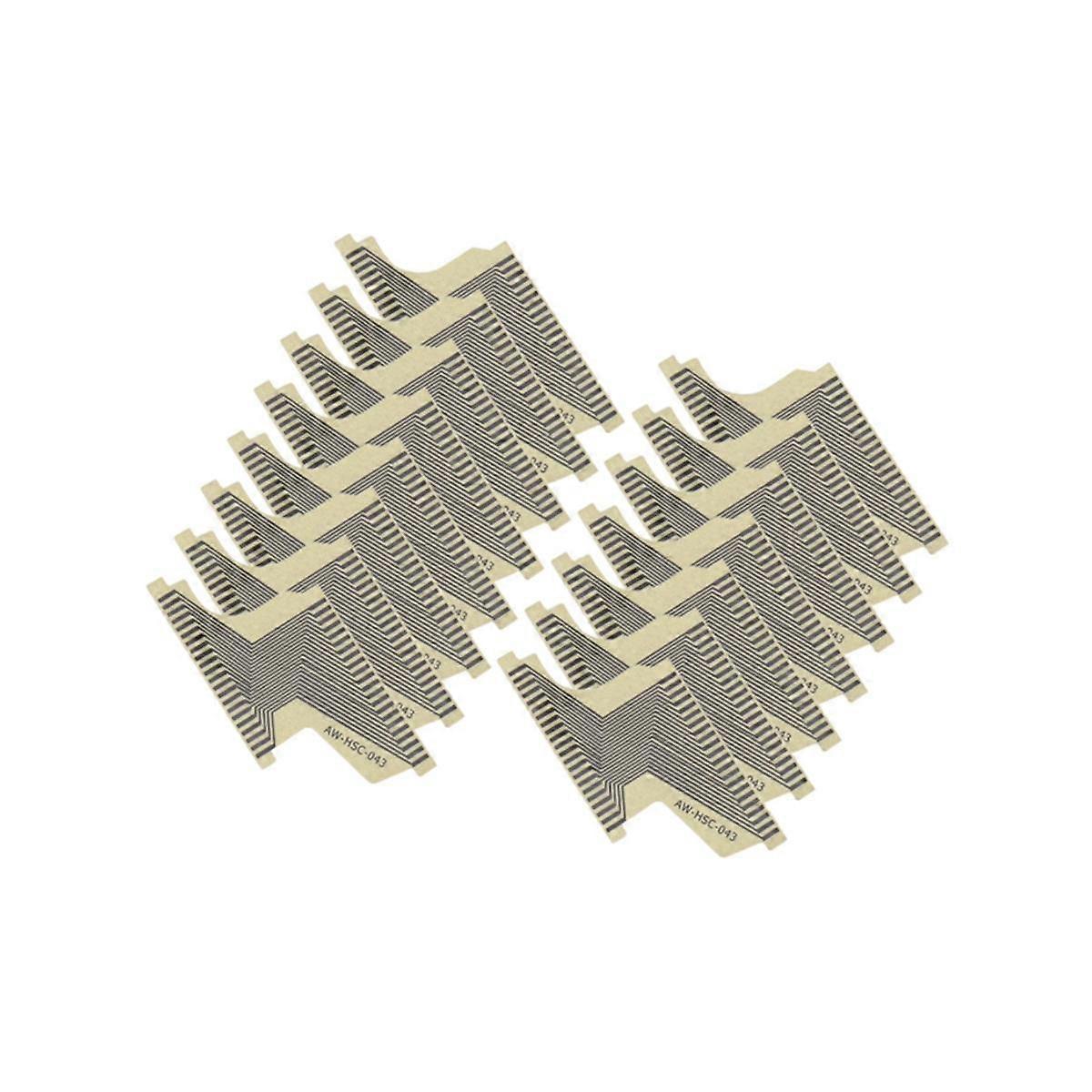 15Pcs/Lot AW--043 Instrument Cluster Flat LCD Connector for Opel Corsa Meriva Speedometer Pixel Rep