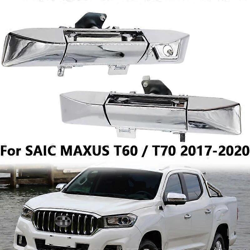 For SAIC MAXUS T60 / T70 - Pickup Rear Compartment Door Handle Rear Door Handle Tailgate Handle Electroplated Handle Rea