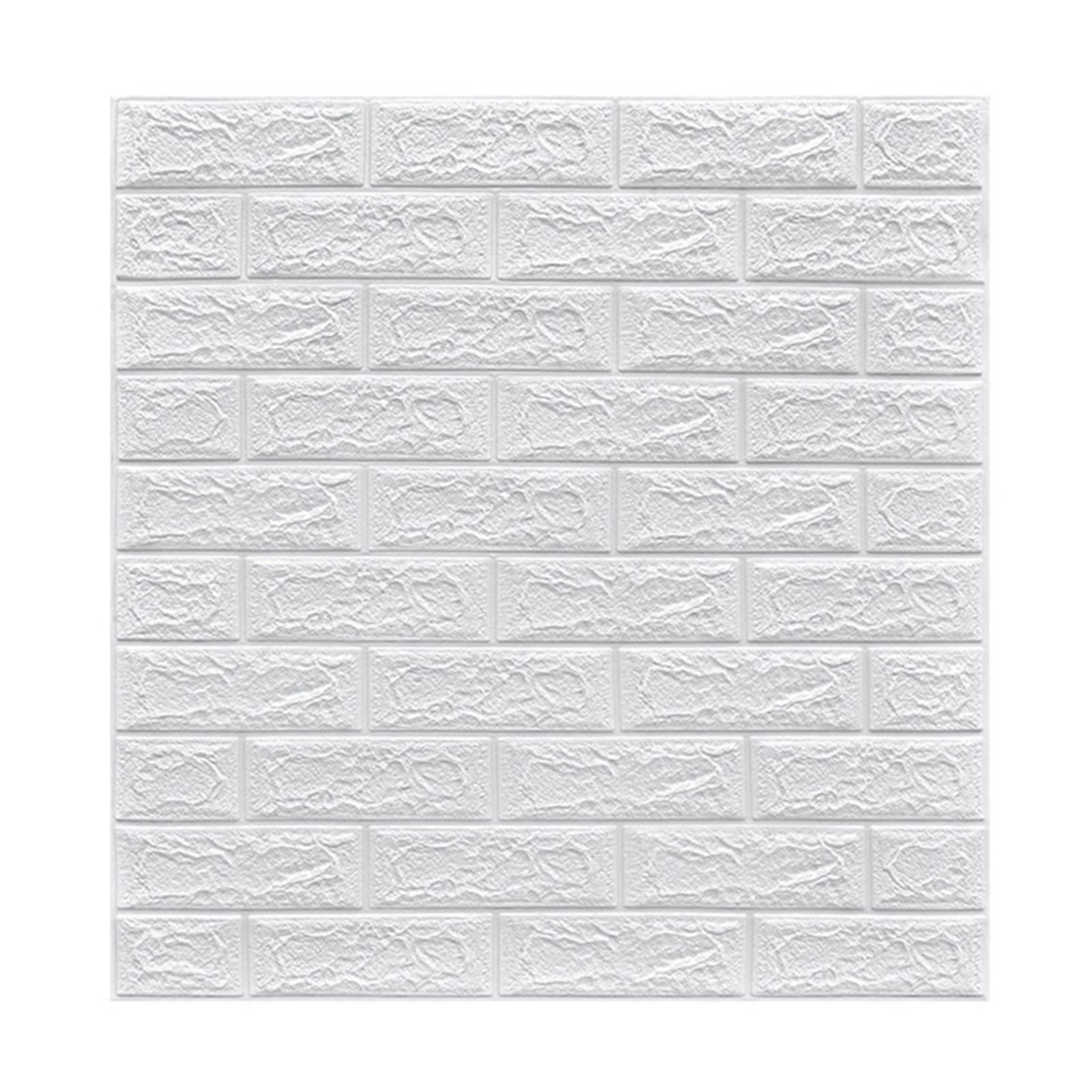 Self-Adhesive Wall Panel Stone Effect Brick Pattern 3D Foam Waterproof Wallpaper