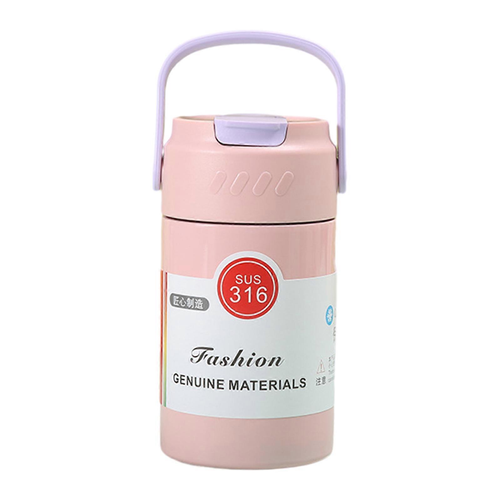 Stainless Steel Insulated Mug with Straw Durable Leak-proof Drinking Cup for Outdoor Sports