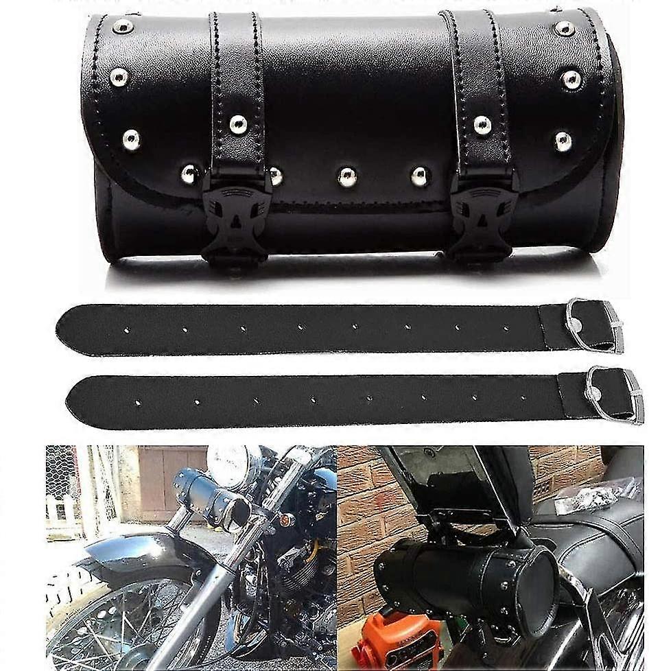 Pu Leather Motorcycle Tool Bag, Rear Fork Tool Bag